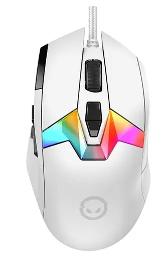 Миша Lorgar MSP80 8000 Hz Gaming Mouse Pro White (LRG-MSP80-WH) - фото 1