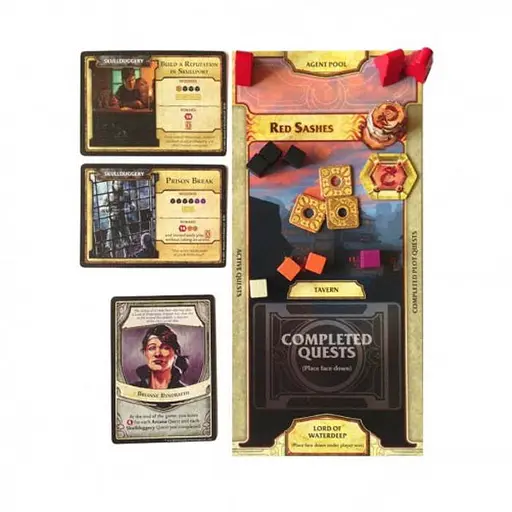 Настольная игра Wizards of the Coast Dungeons & Dragons: Лорды Глубоководья (D&D Board: Lords of Waterdeep) (англ.) (692584) - фото 13