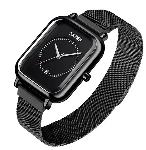 Мужские наручные классические часы Skmei 9207 Черный