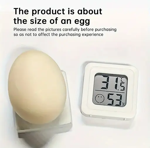 Міні РК-цифровий термометр і гігрометр — портативний вимірювач температури та вологості для дому та вулиці - фото 15