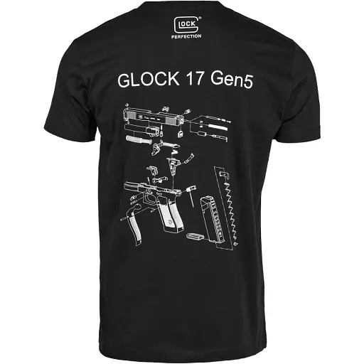 Футболка Glock Engineering Gen5 BT M Men Black - фото 3