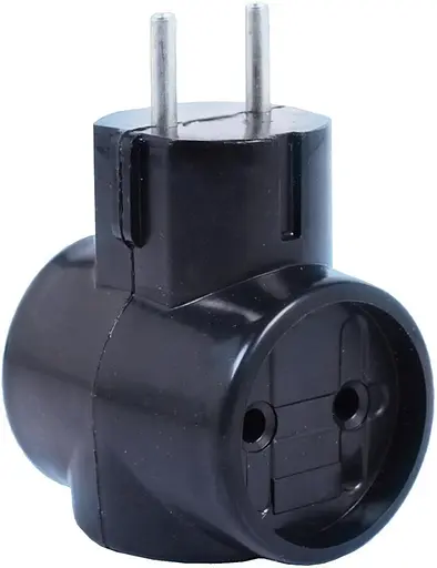 Трійник 10А чорний Україна (1762) - фото 1