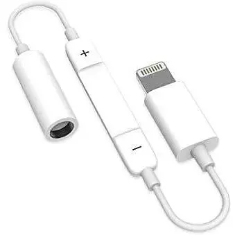 Переходник Apple Lightning папа to 3.5 мм мама with Remote MH020