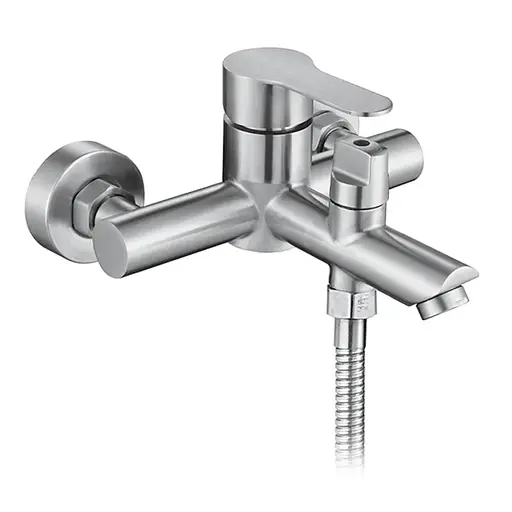 Змішувач для ванни Zerix DAX-142 ZX4824 Нержавіюча сталь - фото 1