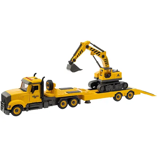 Машинка-конструктор Otamanko Автоконструктор Грузовик тягач с экскаватором