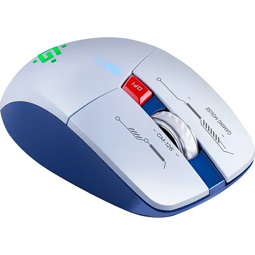 Миша Defender Tisa GM-126 White/Blue (52126) [134325] - фото 3