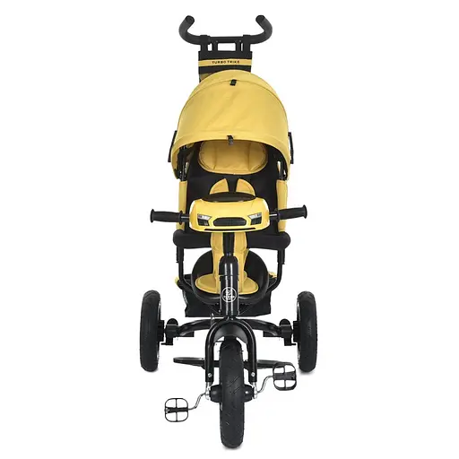 Велосипед дитячий триколісний MT 1006-10 жовтий - фото 2