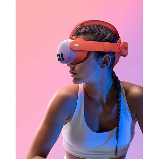 Крепление на голову Aubika Color Head Strap для Meta Quest 3/3S Orange (140186) - фото 6