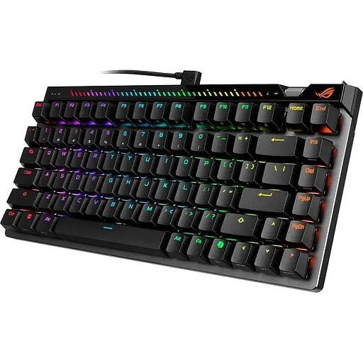 Клавиатура ASUS ROG Falchion Ace 75 HE HFX V2 Magnetic Switches USB-A EN RGB Black (90MP047H-BKUA20) - фото 3