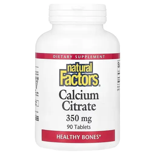 Кальций цитрат 350 мг Calcium Citrate Natural Factors 90 таблеток