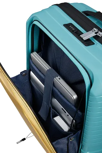 Валіза American Tourister AIRCONIC SURF BLUE/YELLOW 55x40x23 55 См 88G*31005 - фото 3