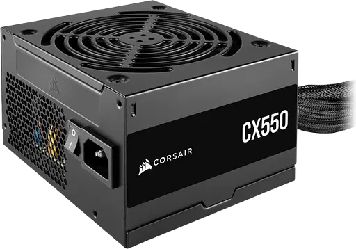 Блок живлення Corsair CX550 550W 80+ Bronze Black (CP-9020277-EU) - фото 2