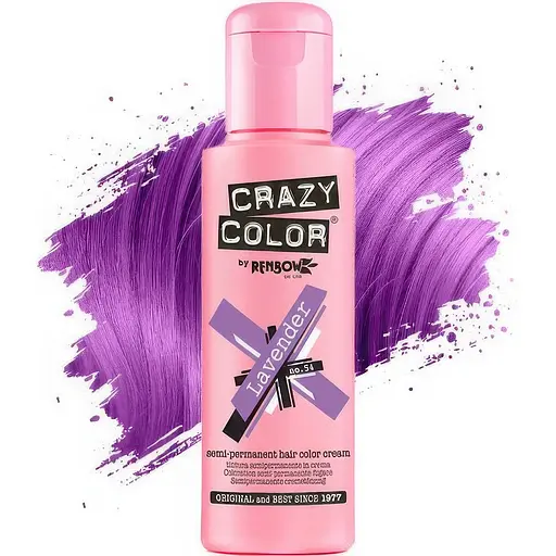 Тінт-фарба для волосся Crazy Color відтінок 55 капрі бузок 100 мл