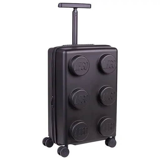 Валіза LEGO Brick 2x3 Expandable Trolley 31 л розширювана чорна (20290-0026)