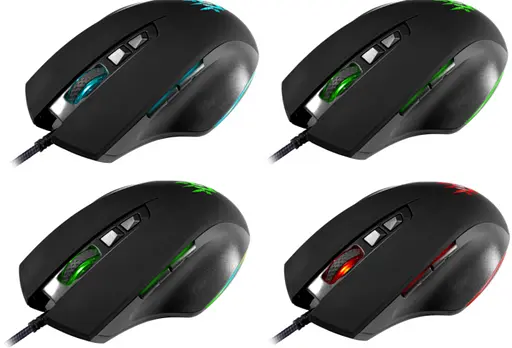 Миша Defender Wolverine GM-700L RGB, 7 кнопок, 12800 dpi (52700) - фото 7