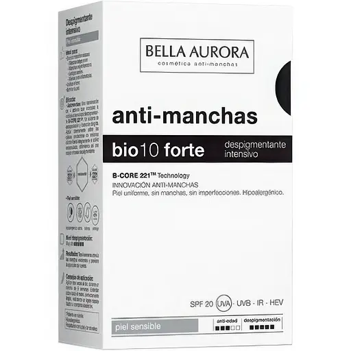 Сыворотка Bella Aurora Bio 10 forte от пигментных пятен для чувствительной кожи 30 мл - фото 1