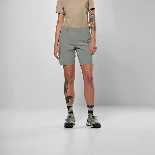 Шорти Salewa Puez Talvena DST Shorts W S Світло-зелений (1054-013.012.1015) - фото 3