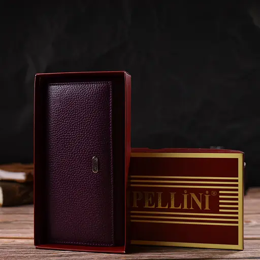 Жіночий шкіряний гаманець Canpellini 17.8х9х1 см acs0025578 - фото 8