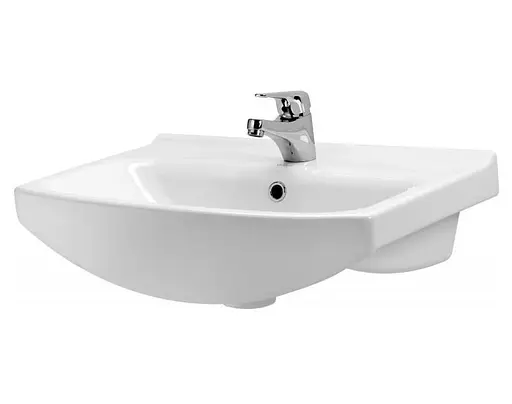 Тумба підлогова ПіК Альба Т1 з раковиною Cersanit Cersania 55 см Білий 30412 - фото 4