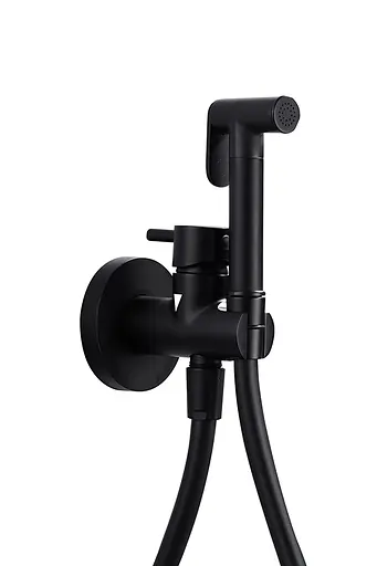 Гігієнічний душ IMEX Munich чорний матовий RDM001/NG, Чорний матовий - фото 1