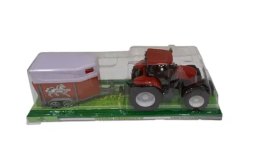 Трактор с прицепом 4066-6066-8066-9066 инерция, в слюде (6968223110989) Вид 1 - фото 2
