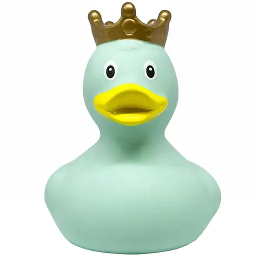 Уточка FunnyDucks Тиффани в короне бирюзовая (1927) - фото 2