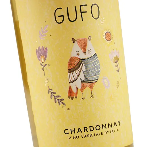 Вино Gufo Chardonnay, белое, сухое, 0,75 л - фото 5
