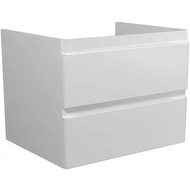 Тумба Мойдодир Unik 70-A під умивальник Білий підвісна Білий - фото 1