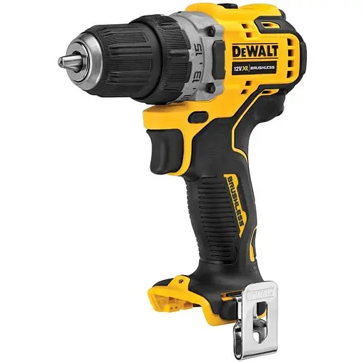 Дрель-шуруповерт бесщеточный DeWalt XR Li-Ion 12В 57.5 Нм 425-1500 об/мин патрон 10 мм 0.9 кг без АКБ и ЗП