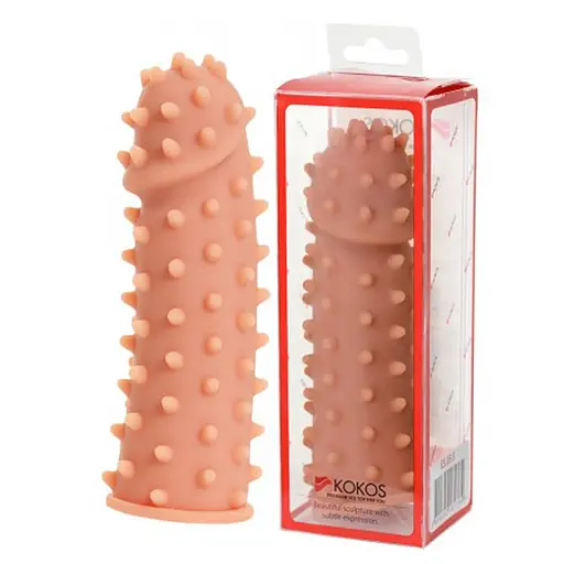 Насадка на пенис Kokos Extreme Sleeve ES-03 S 009 12.7 см телесный - фото 3