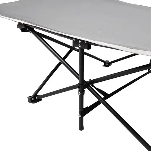 Кровать раскладная туристическая Yiwu 185x60x50 см со стальным каркасом раскладушка сложная для дачи кемпинга рыбалки SJ-0033G - фото 3