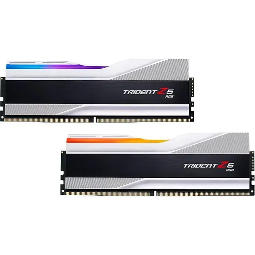 Модуль пам'яті DDR5 G.Skill Trident Z5 RGB 2x16GB 7200MHz Silver (F5-7200J3445G16GX2-TZ5RS) [148668] - фото 4