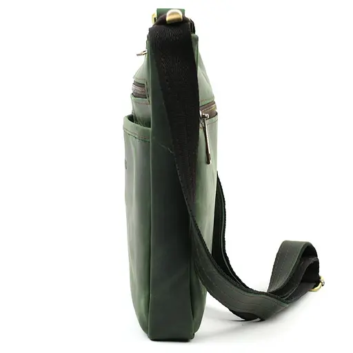 Чоловіча шкіряна сумка через плече TARWA 22х25.5х4 см sum0028330 - фото 4