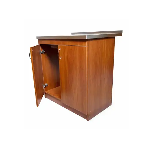 Кухонна тумба в комплекті з накладною мийкою ЛДСП 80х60х83 см Яблуня (52868-01144) - фото 4