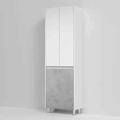 Пенал напольный AM.PM Gem S 60 см c корзиной M91CRX0601BF38 - фото 4