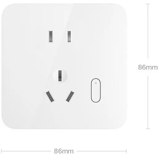 Умная розетка MiJia Smart Wall Socket (ZNCZ01ZM/BHR4588CN) CN [54255] - фото 3