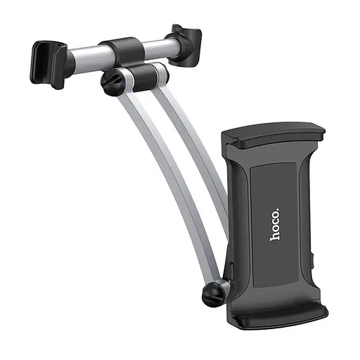 Автотримач Hoco CA62 на підголівник Чорно - сталевий - фото 4