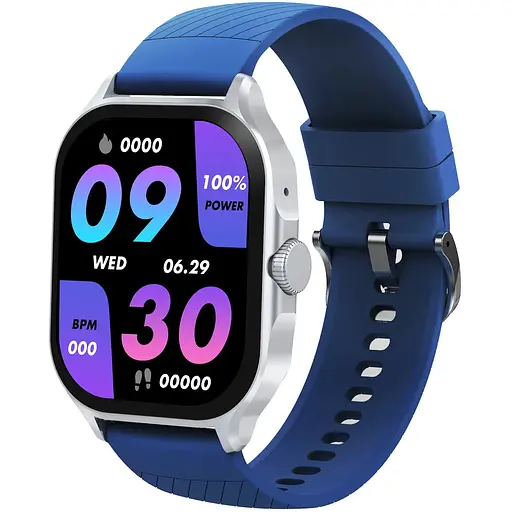Smart Watch Globex Urban Silver/Blue UA - фото 1