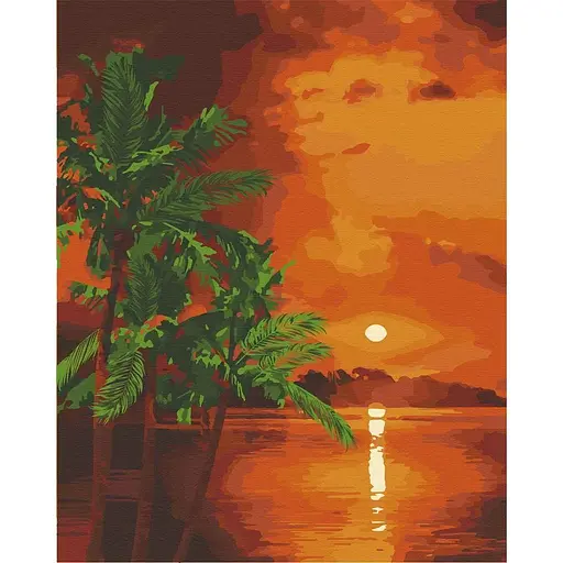 Набор для росписи ArtCraft Вечер на Бали 40x50 см (10571-AC)