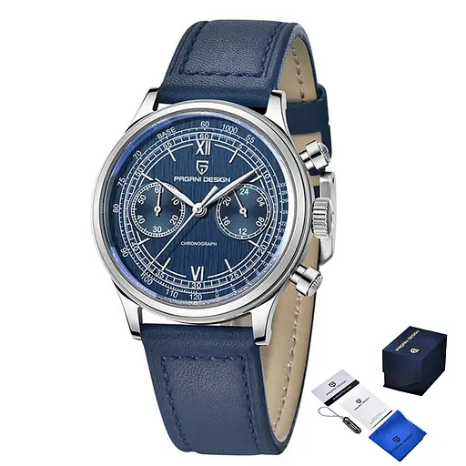 Наручные часы мужские PD-1739 Silver-Blue Pagani Design acs0031169