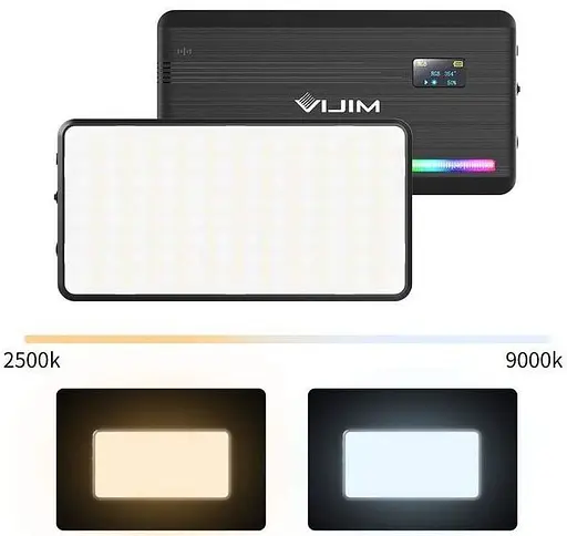 Накамерне світло Ulanzi Vijim VL196 RGB [74541] - фото 4