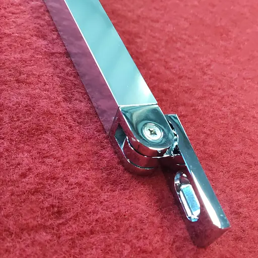 Дверь в нишу Koer SR SD04-120x200-TR-01 прозрачное стекло Easy Clean 10 мм, хром KR5387, универсальная, прозрачная, хром - фото 10