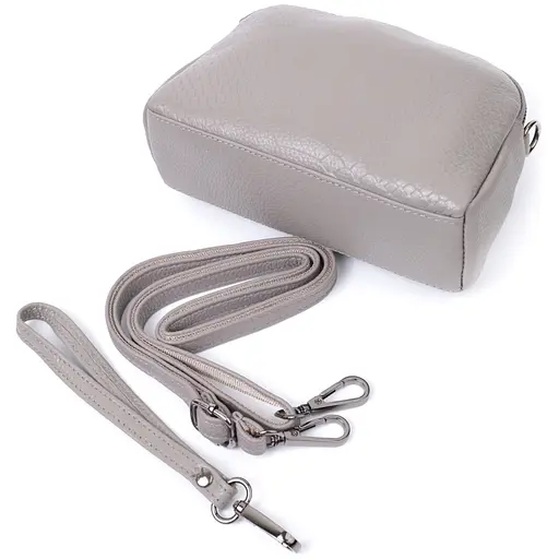 Женская сумка Vintage на два отделения из натуральной кожи 19х12х7 см sum0027015 - фото 5