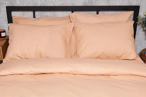 Комплект постельного белья Moon&Star Бязь Gold Люкс Cream King Size 220x240 наволочки 4х50х70 - фото 2