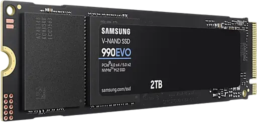 SSD M.2 накопичувач Samsung 990 EVO 2TB (MZ-V9E2T0BW)