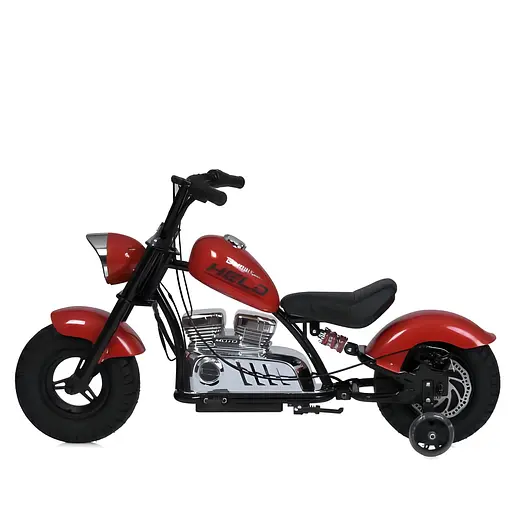 Електромобіль дитячий Мотоцикл M 6016AL-3 36V USB Bluetooth TF шкіра червоний - фото 3