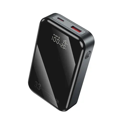 Power bank Hoco Q30 10000mAh 33W сірий - фото 1