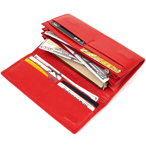 Кожаный женский кошелек ST Leather 19х11х3.5 см acs0018188 - фото 4