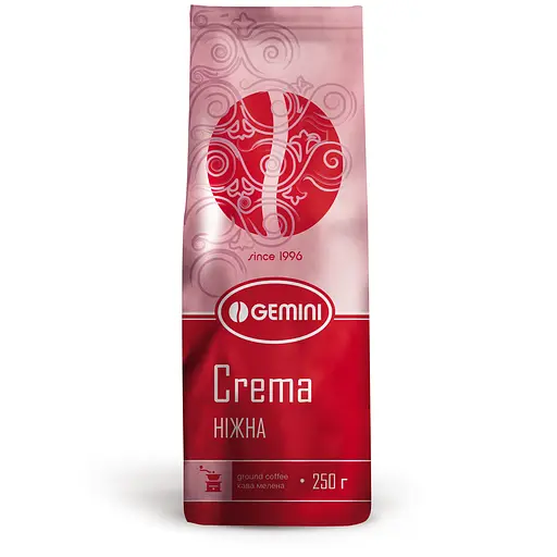 Кава мелена Gemini Crema Ніжна 250 г - фото 2