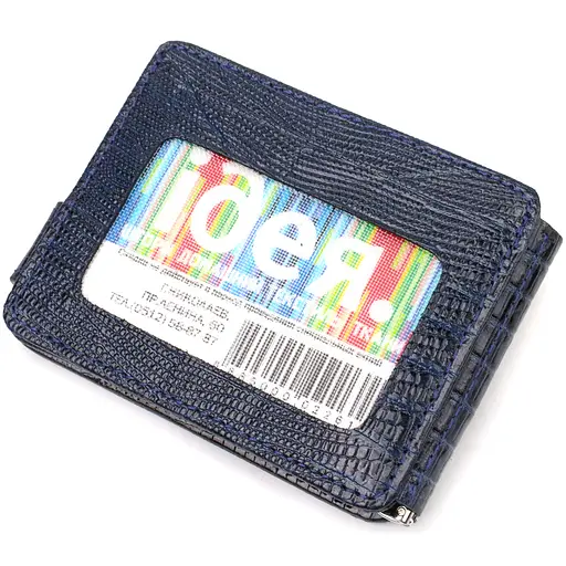 Мужской кожаный кошелек Canpellini 10.5х8х1 см acs0025585 - фото 4